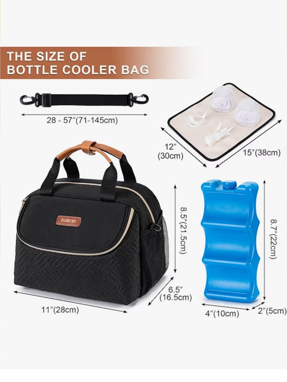 Insulated Baby/Mutlipurpose Cooler Bag